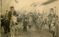 Gente celebrando San Antón