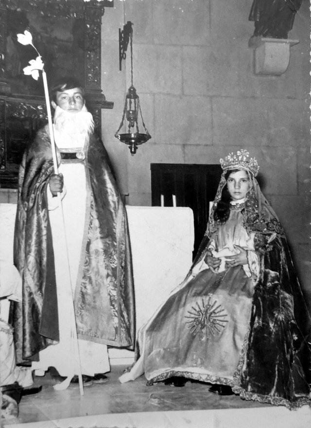 San José y la Virgen María en la Corderada de Mayorga