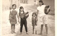 Jovenes de Mayorga posando con cántaros