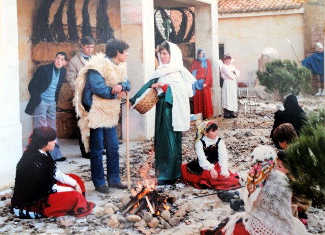 Foto del Belén Viviente en Mayorga