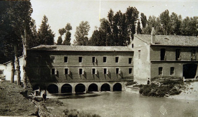 Foto de la fábrica de harinas de Mayorga