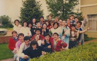 Foto de los Quintos de Mayorga del 88 y 89