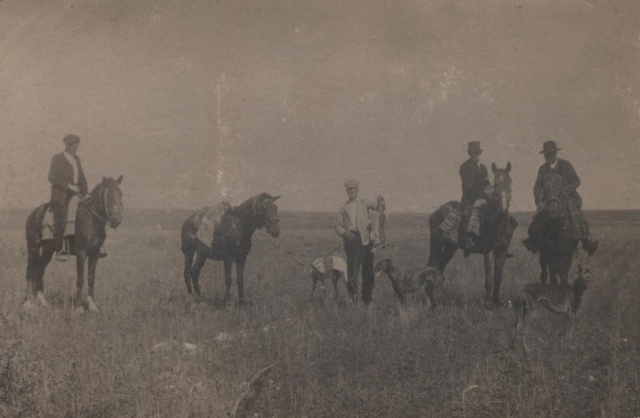 Foto de cazadores en Mayorga