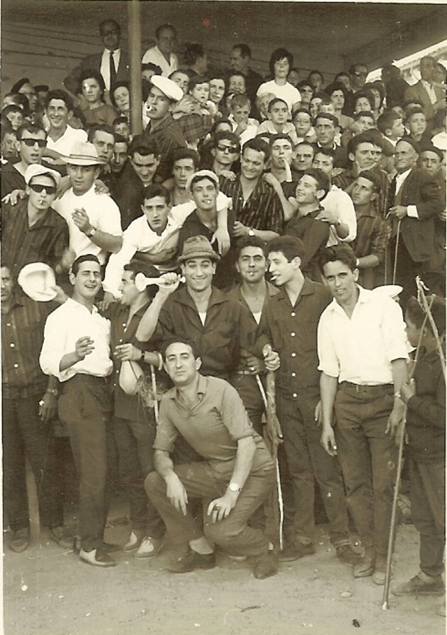 Foto de las antiguas barreras en Mayorga
