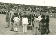 Foto de la charlotada de Mayorga en 1976