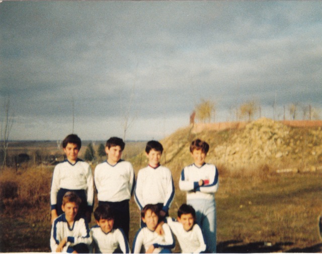 Equipo futbol sala de Mayorga en 1982