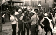 Foto de Fiestas de Mayorga. La peña la chispa con un burro