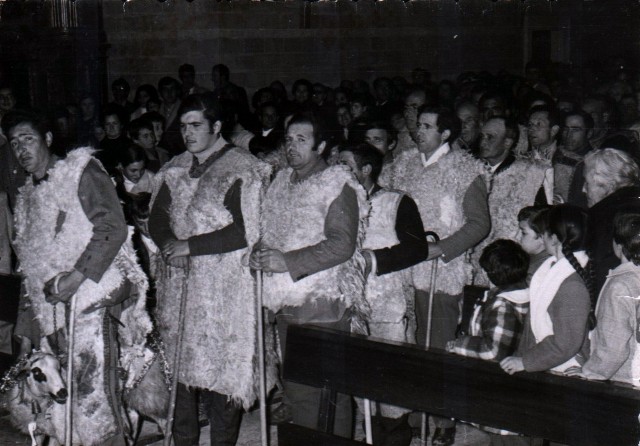 Foto de la representación de la Corderada de Mayorga