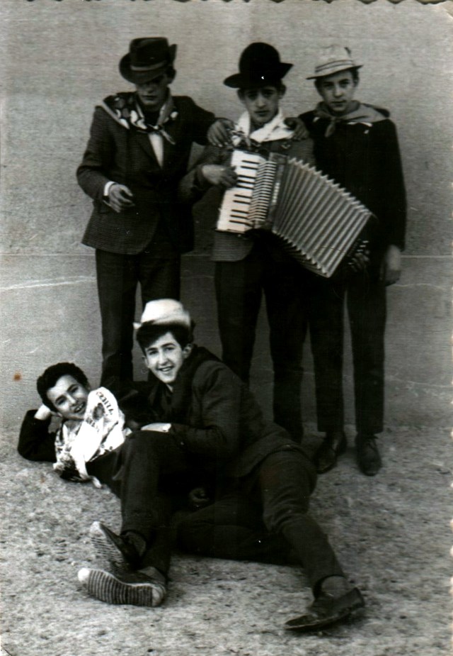 Foto de grupo celebrando San Blas en Mayorga