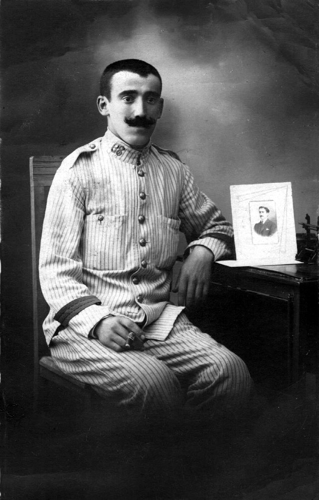 Retrato de Jacobo Cantero en África 1910