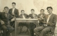 Foto de amigos en Mayorga 1964