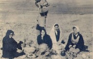 Foto de mayorganos arrancando lentejas en Mayorga