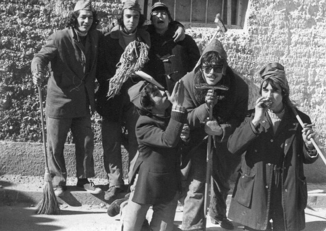 Foto de los quintos del 76 de Mayorga