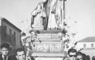 Foto de la procesión de Santo Toribio en las fiestas de Mayorga