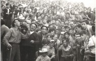 Foto en la plaza de toros de Mayorga