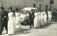 Foto de la Reina y las damas de las fiestas de Mayorga 1968