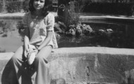 Foto de Consuelo Trigueros en el Mirador de Mayorga