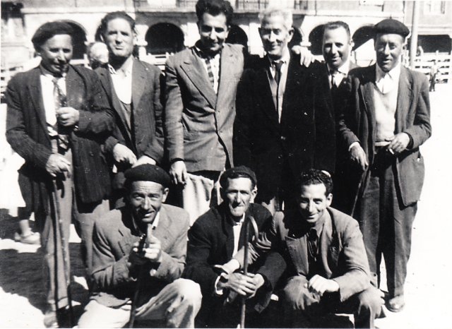 Foto en las fiestas de Mayorga
