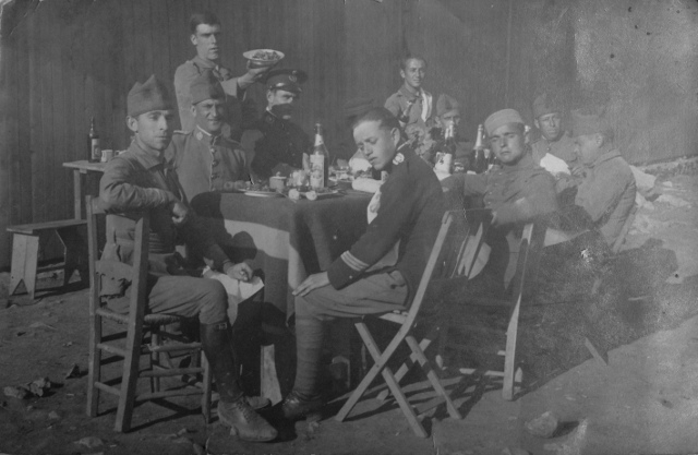 Foto de militares de Mayorga
