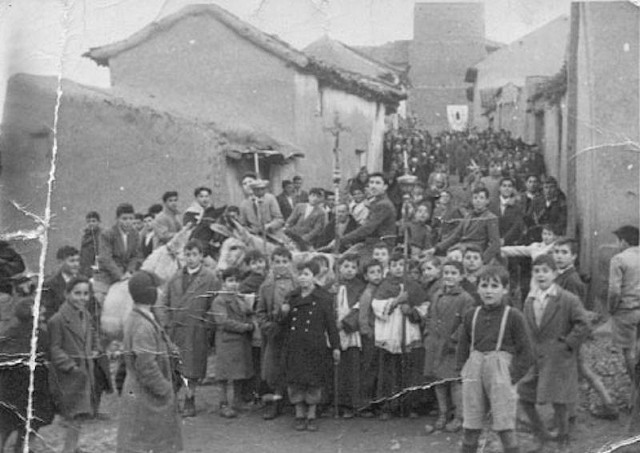Foto de la celebración de San Antón en Mayorga