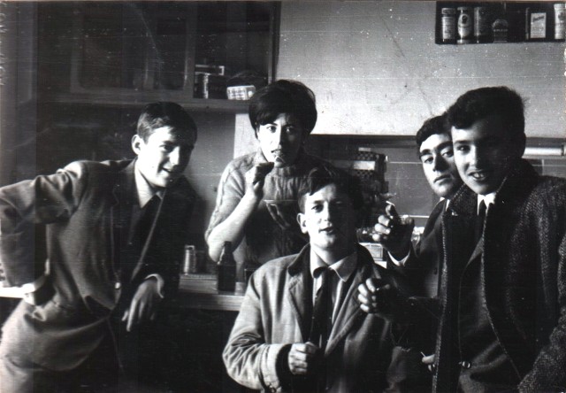 Foto de amigos en Mayorga 1969