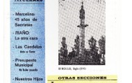 Foto de la portada de la revista número 1 de la revista Meoriga de Mayorga