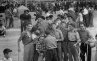 Foto de las fiestas de Mayorga en 1955