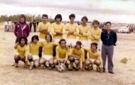 Foto de los integrantes del Racing de Mayorga en 1974