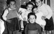Foto de los hermanos Trigueros Rodriguez en 1958