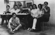 Foto de amigos en Mayorga 1971