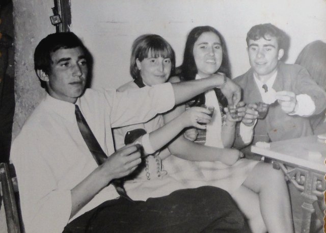 Foto de un grupo de amigos en Mayorga