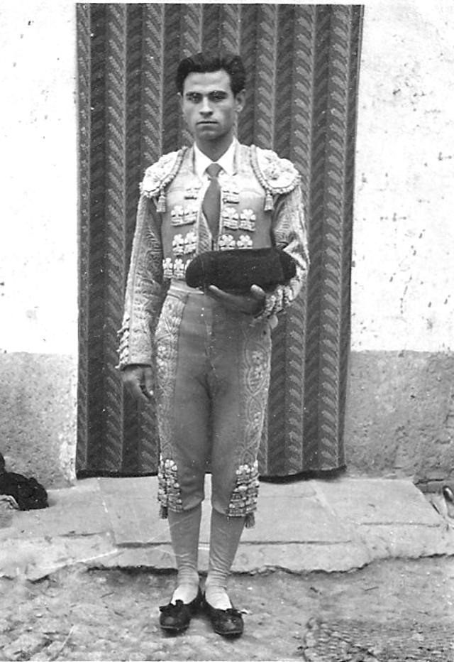 Foto de Donato el Campero en Mayorga 1962