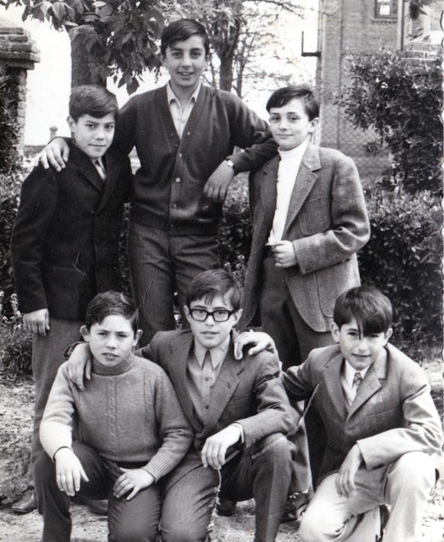 Foto de amigos en Mayorga 1968