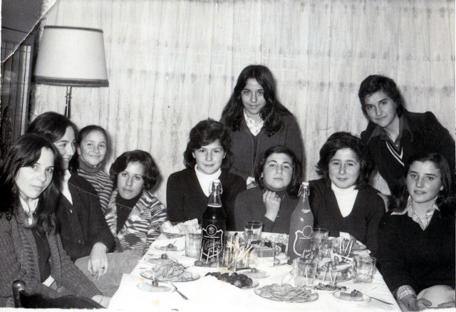 Foto de la celebración de un cumpleaños en Mayorga