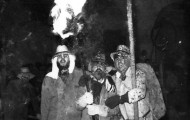 Foto de amigos en El Vítor de Mayorga 1973
