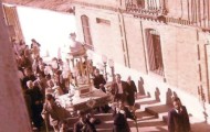Foto de la procesión de Santo Toribio en Mayorga 1978