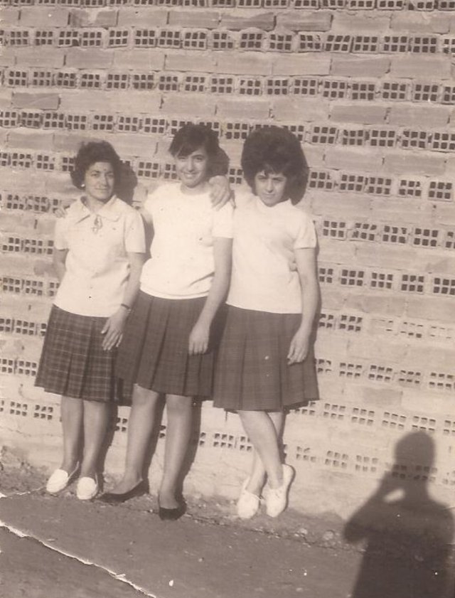 Foto de tres chicas en Mayorga
