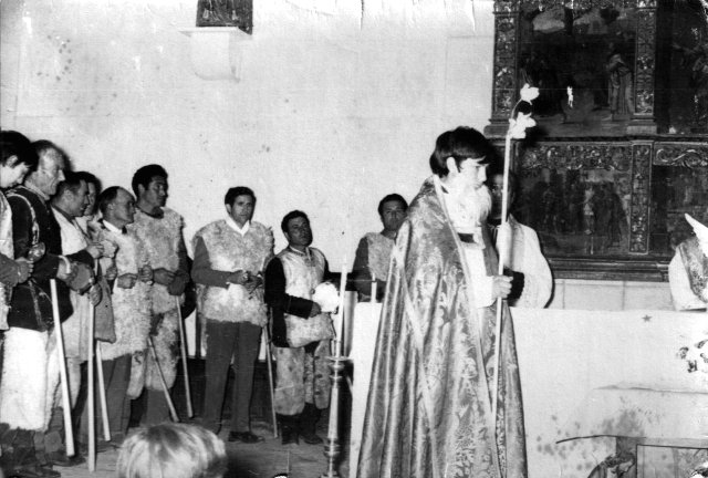 Foto de la Corderada de Mayorga en 1971