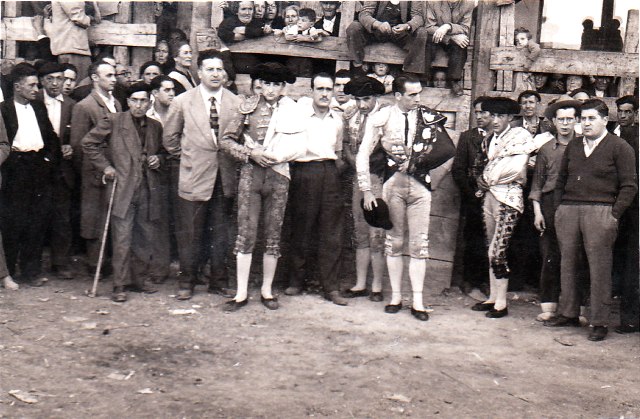Toreros en Mayorga Eduardo Fernandez