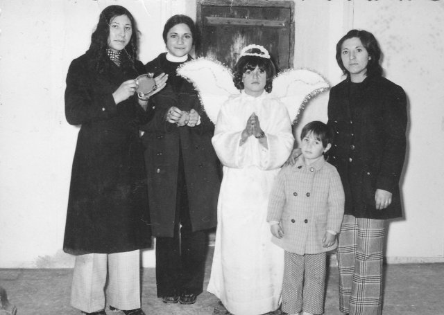 Foto de la Navidad en Mayorga 1965