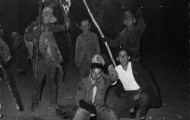 Foto de amigos en El Vítor de Mayorga