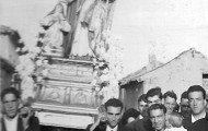 Foto en la procesión de Santo Toribio en Mayorga