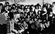 Foto de gente en Mayorga en 1970