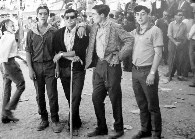 Foto de las fiestas de Mayorga en 1969