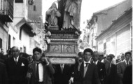 Foto de la procesión de Santo Toribio de Mayorga en 1969