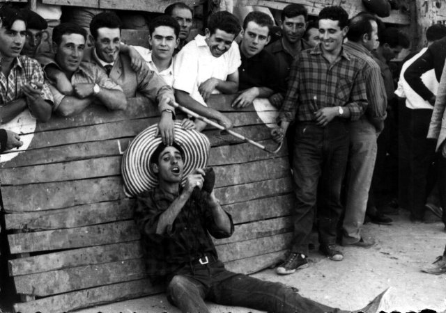 Foto de las fiestas de Mayorga en 1971