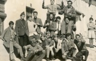 Foto de los quintos de Mayorga de 1968