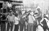 Fiestas Mayorga la chispa y la burra 1971