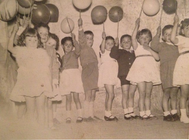 Foto de la celebración de un cumpleaños en Mayorga