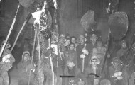Foto de la Peña el Silencio en El Vítor de Mayorga 1972